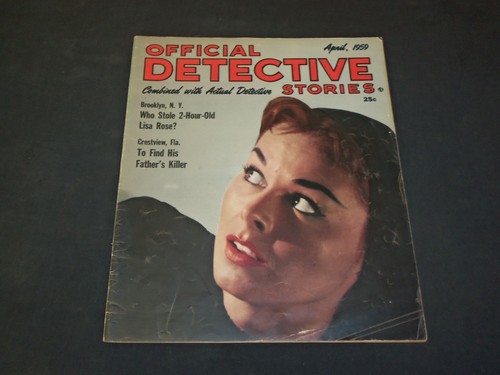 1959 april official - official, detective